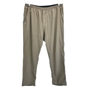 Brooks Men's Rush Run Pant Tan Running Workout Athletic XL